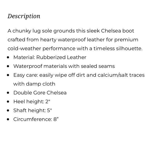 NIB Blondo Helga Waterproof Winter Chelsea Boots Red 8.5M - Picture 12 of 13